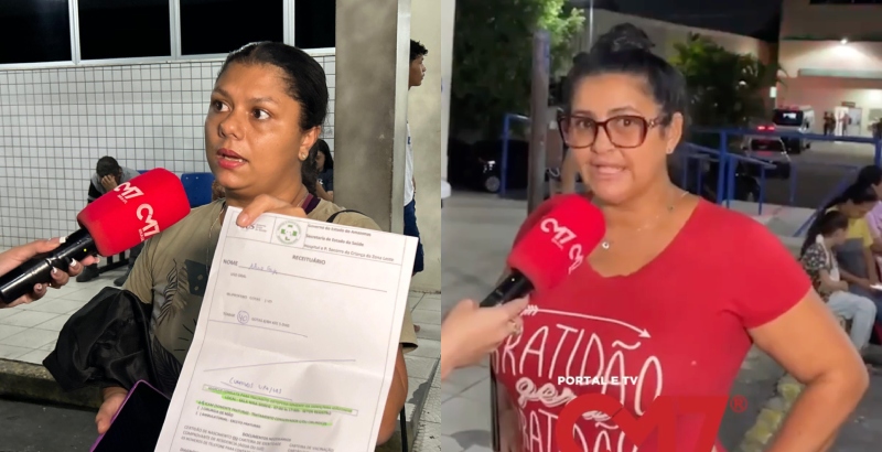 Mães denunciam descaso com crianças no Pronto-Socorro Joãozinho: “Não viemos aqui para passear, governador!”