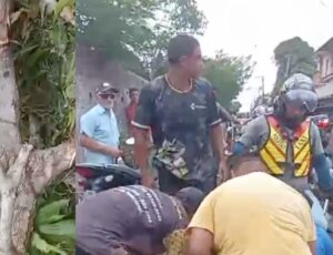 Ventania derruba árvore e homem fica em estado gravíssimo em Manacapuru; veja vídeo