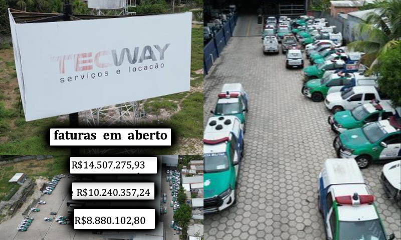 Revoltante: viaturas da PM estão caindo aos pedaços em oficina após calote de R$ 33 milhões do Governo do Amazonas; veja vídeo
