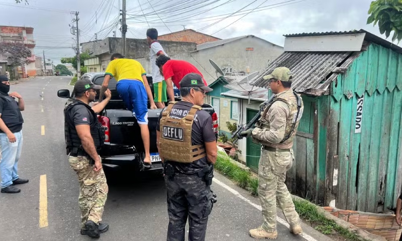 Operação “Restauração” prende gerentes do tráfico que atuavam em Coari; veja vídeo