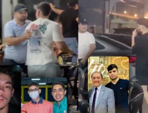 Playboys, filhos de políticos e viciados em "Copão": saiba quem são os jovens que trocaram socos em adega da Ponta Negra