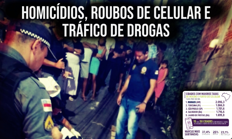 Manaus se torna a cidade mais perigosa do Brasil; veja dados