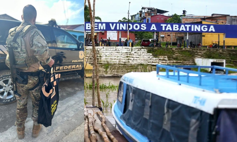 Polícia Federal prende servidor que veio ver jogo de futebol em Manaus com o dinheiro da saúde de Tabatinga