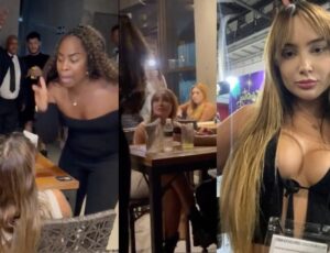 Barraqueira tenta agredir musa do Privacy em casa de show: 'seu nude estragou um casamento de 7 anos'; veja vídeo