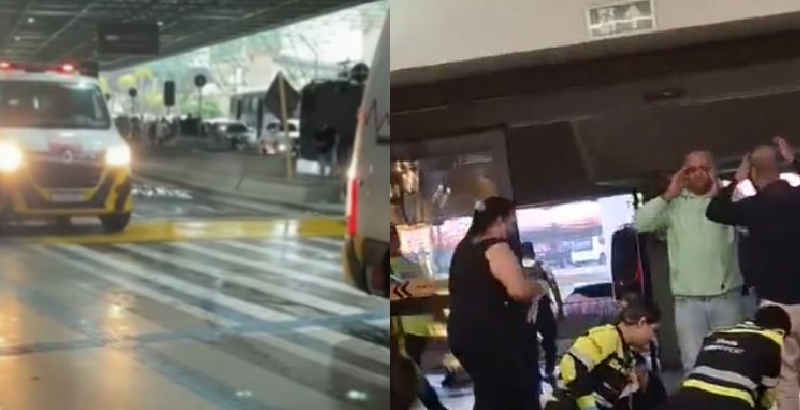 Empresário jurado de morte pelo PCC é executado a tiros em aeroporto; veja vídeo