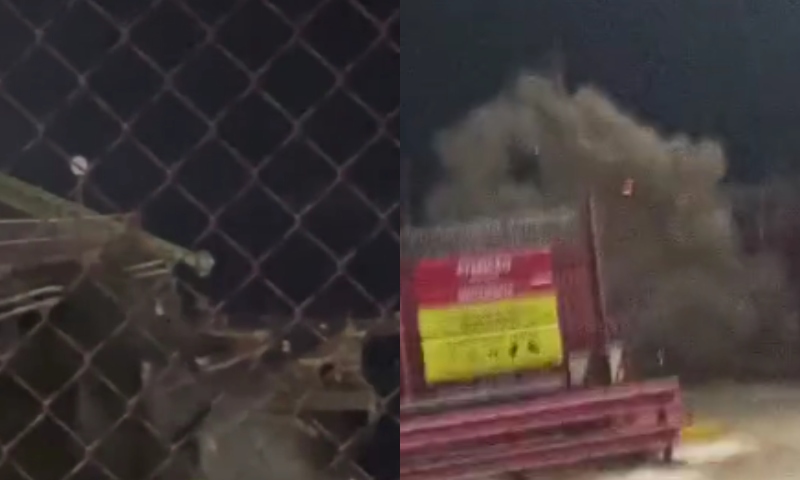 Ponte no Porto Chibatão desaba e deixa funcionários desesperados em Manaus: “tá explodindo tudo”; veja vídeos