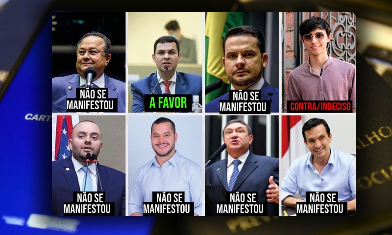 Saiba o que cada Deputado Federal do AM pensa sobre a proposta do “fim da escala 6×1”; veja