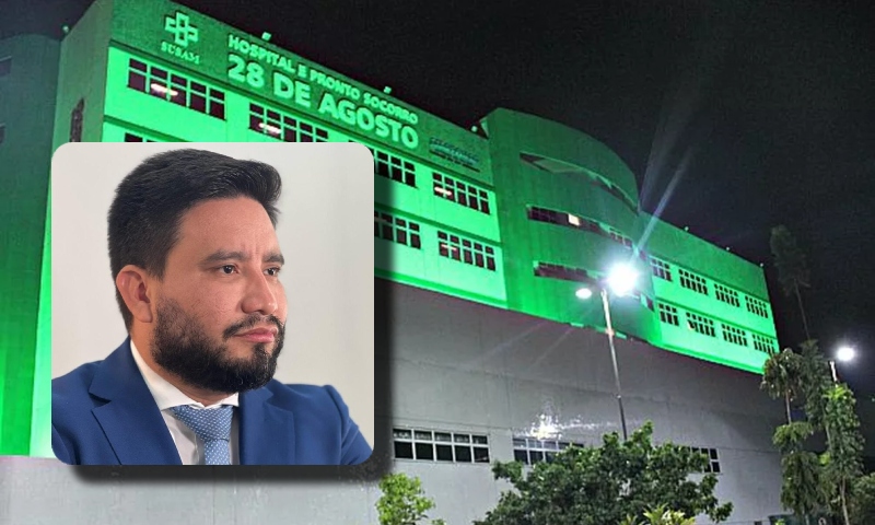 Após prisão, jornalista Alex Braga passa mal e é levado para o Hospital 28 de Agosto