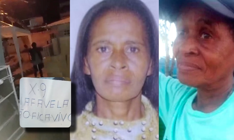 “X9 na favela não fica vivo”: veja momento que mulher grita enquanto é executada por traficantes