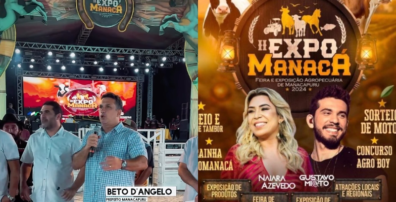 Festa luxuosa em meio à tragédia: Beto D’Ângelo gasta R$ 1,15 milhão com shows enquanto Manacapuru enfrenta desastres