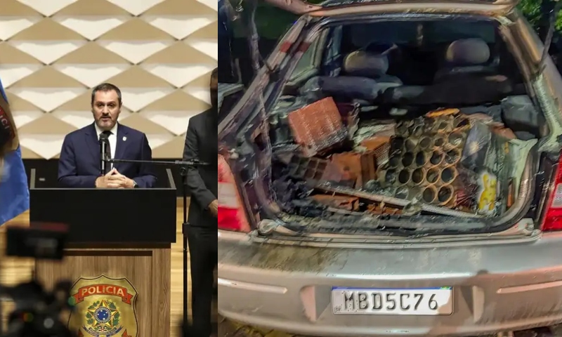 Polícia Federal investiga explosão com fogos de artifício em frente ao STF como ato terrorista; veja vídeo