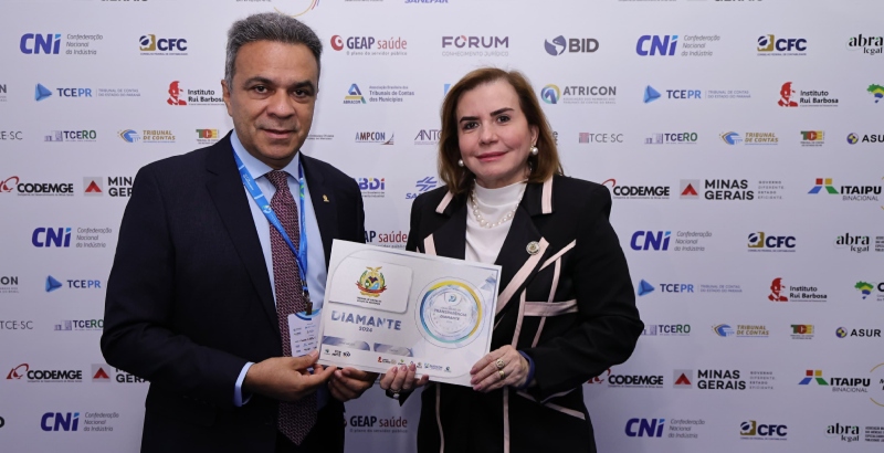 TCE-AM alcança selo Diamante em Transparência Pública em avaliação nacional