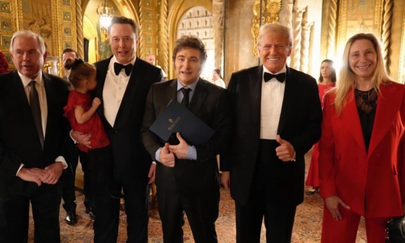 Trump, Milei e Elon Musk se encontram e celebram o “maior retorno político da História”; veja