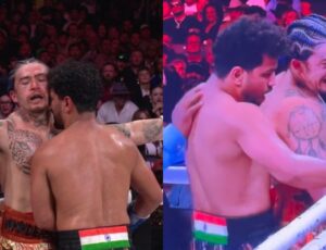 Whindersson Nunes sofre derrota no boxe para indiano Neeraj Goyat e vira meme; veja vídeo