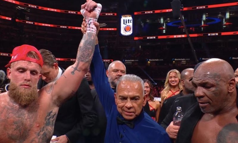 Jake Paul derrota Mike Tyson em luta histórica com audiência de 1 bilhão de pessoas