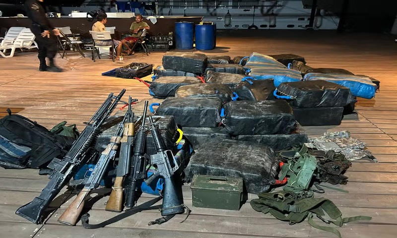 Cerca de duas toneladas de drogas são apreendidas no interior do Amazonas