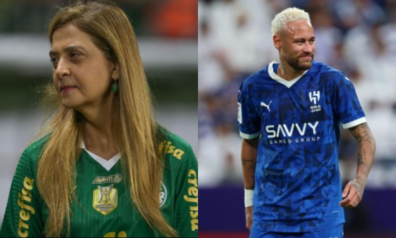 Leila Pereira descarta Neymar em 2025: “o Palmeiras não é departamento médico”