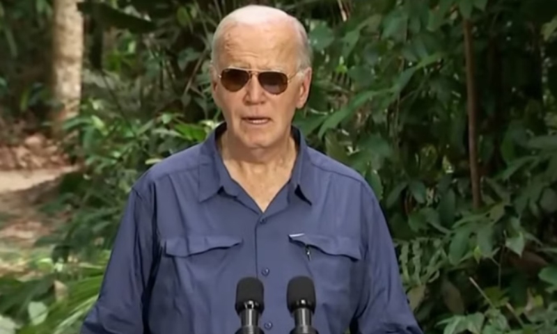 Durante visita a Manaus, Biden autoriza Ucrânia a atacar Rússia com mísseis dos EUA