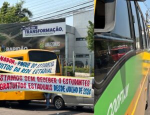 Amarelinhos cobram R$ 40 milhões atrasados do Governo do AM: "Não temos dinheiro nem pra colocar Diesel nos ônibus"; veja vídeo