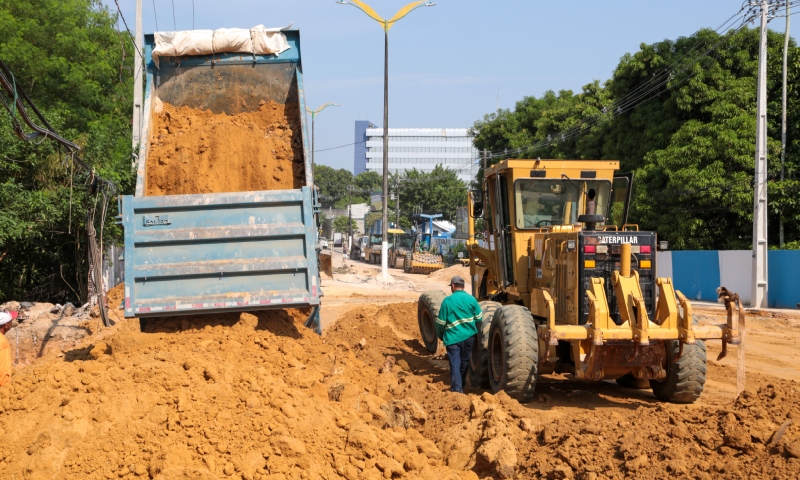 Avenida Mário Ypiranga Monteiro terá trânsito liberado na tarde desta segunda-feira (18)