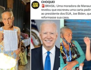 Ela só tinha uma cartinha e um sonho: ajude a dona Maria José, a senhora que escreveu para Joe Biden; veja vídeo