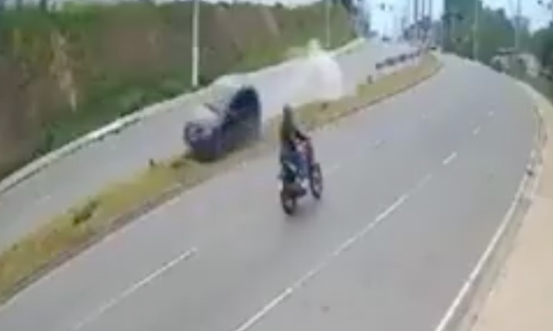 Motorista invade contramão do Rapidão Rodoanel e por pouco não provoca tragédia; veja vídeo