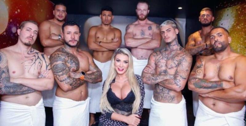 Andressa Urach vai parar no hospital após horas de trabalho duro em gravação com oito homens; veja