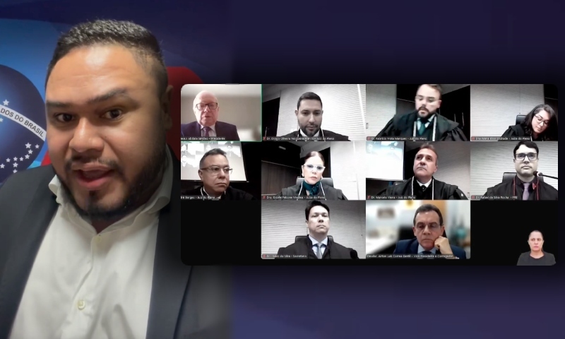 Raione Cabral é preso após invadir sessão do TRE-AM e xingar juiz; veja vídeo