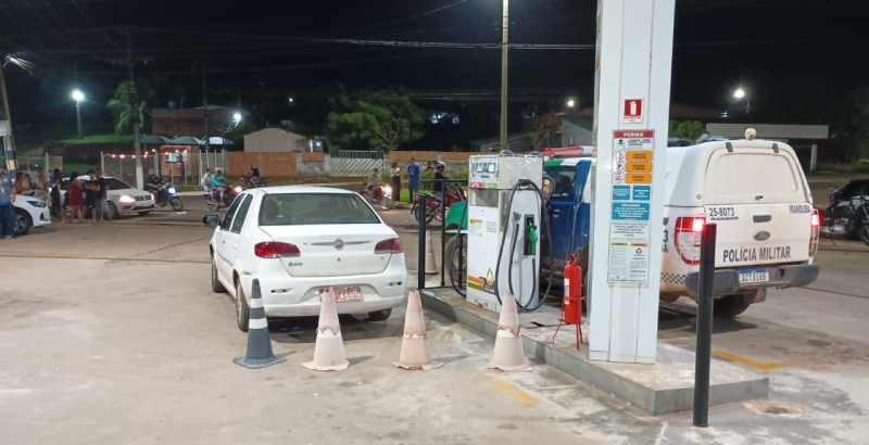 “Casinha da morte”: homem é assassinado em posto de gasolina em Iranduba; veja vídeo