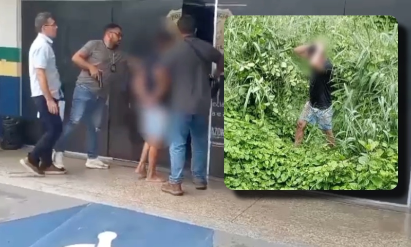 Homem é preso no bairro São Geraldo após estuprar os dois enteados em Manaus; veja vídeo