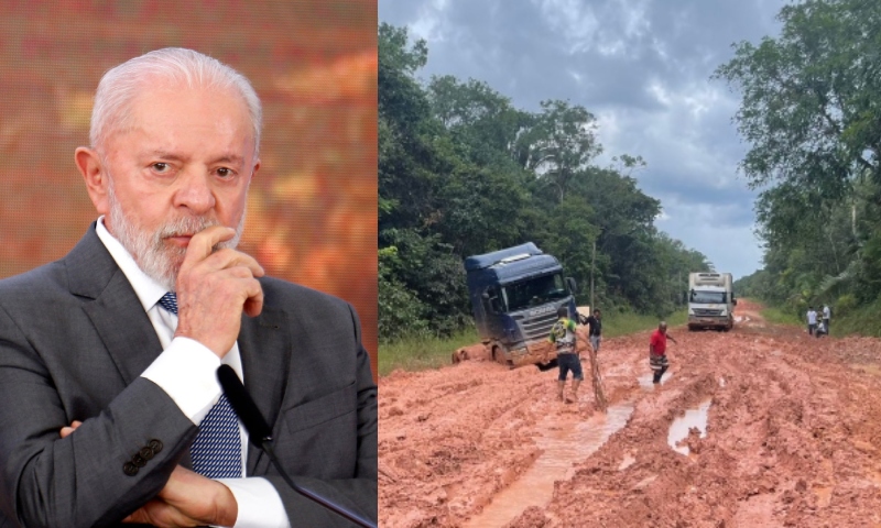 Mesmo com apoio de Lula, repavimentação da BR-319 é barrada pelo Ministério Público Federal