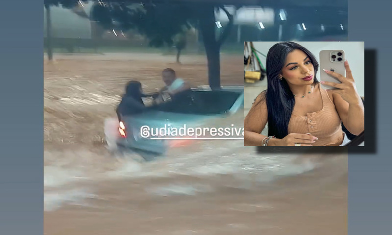 Mulher morr3 afog4da após ser levada por enxurrada