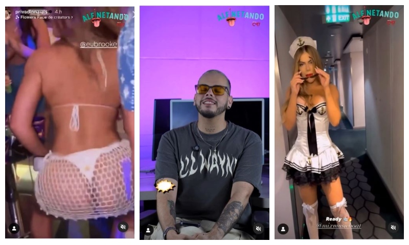 LUXO: blogueira amazonense é notada pela maior prostitut4 do Brasil durante cruzeiro