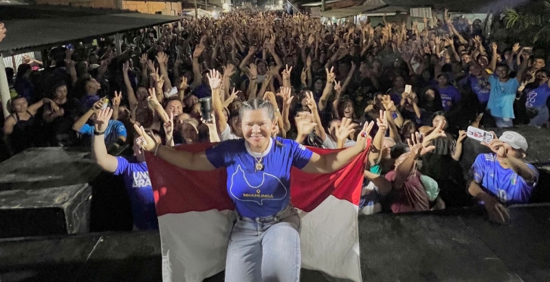 Prefeita Marina Pandolfo é multada em R$ 10 mil por distribuir cachaça durante campanha em Nhamundá