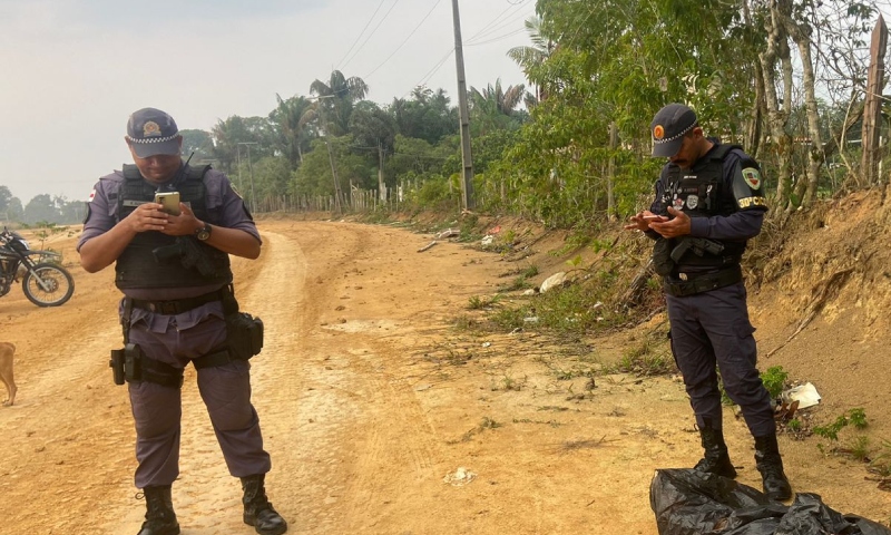 Urgente: corpo é encontrado em saco preto no Ramal do Brasileirinho; veja vídeo