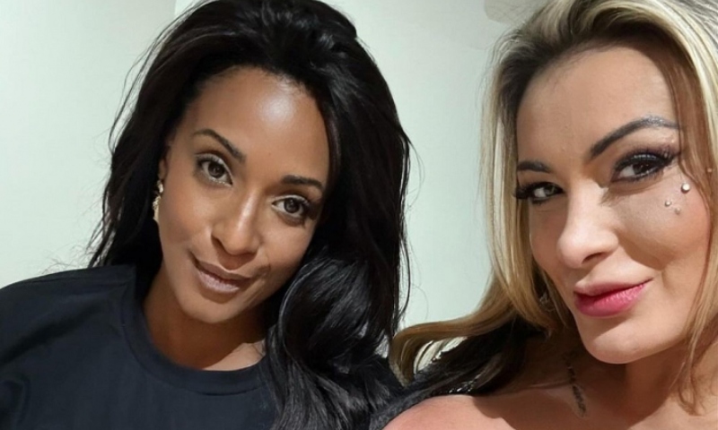Andressa Urach grava conteúdo de amor intenso com a ex-sogra e leva internet à loucura; veja vídeo