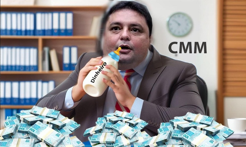 ‘Quer mamar até o último segundo’: Caio André se revolta com bloqueio que visa frear seus gastos exorbitantes na CMM