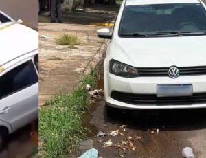 Corpo em decomposição é encontrado dentro de carro abandonado na avenida Tancredo Neves; veja vídeo