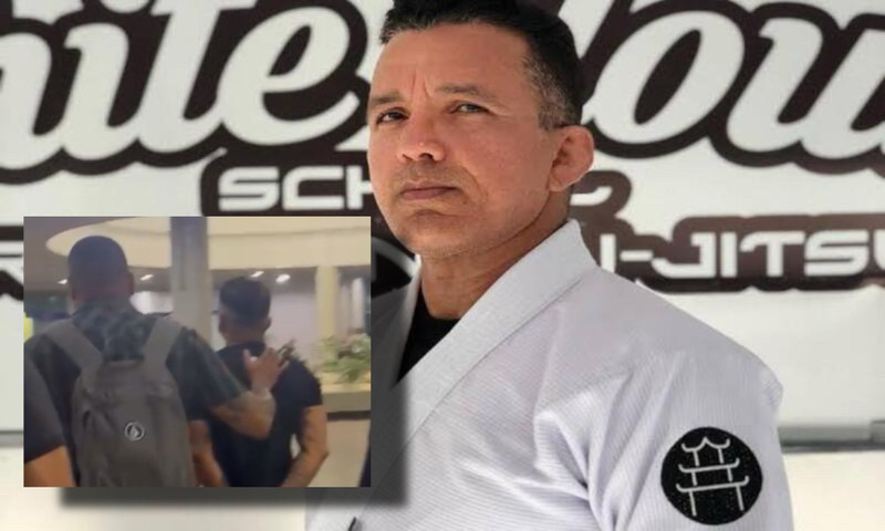 Professor de jiu-jitsu suspeito de abus4r de alunos e preso em SC chega a Manaus