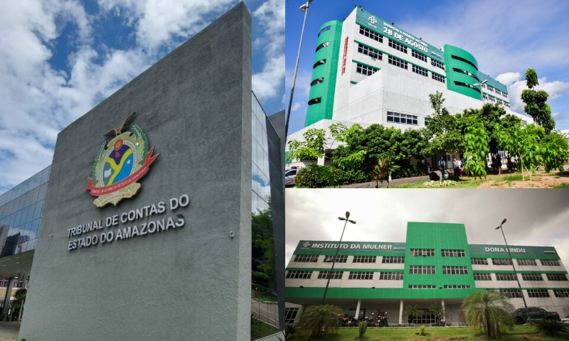 Urgente: TCE-AM suspende atos administrativos de R$ 33 milhões por mês para OSS que administraria hospitais no Amazonas