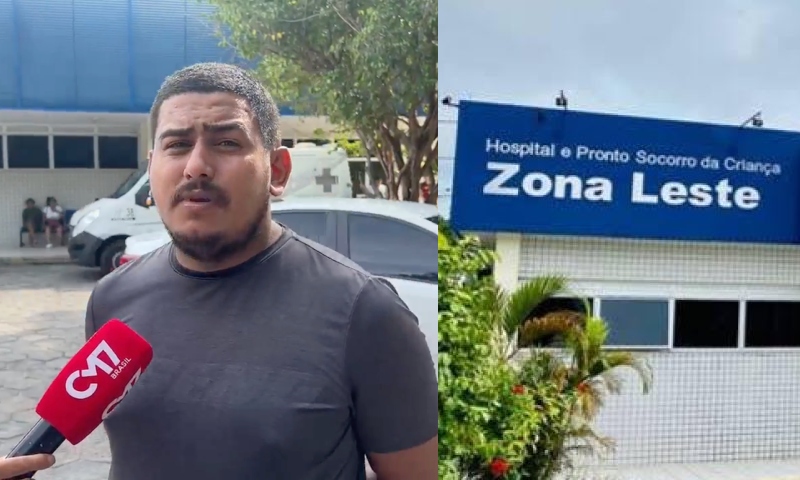 Pai denuncia falta de remédios e médicos no Hospital Joãozinho: “minha bebê tá pior do que entrou”; veja vídeo
