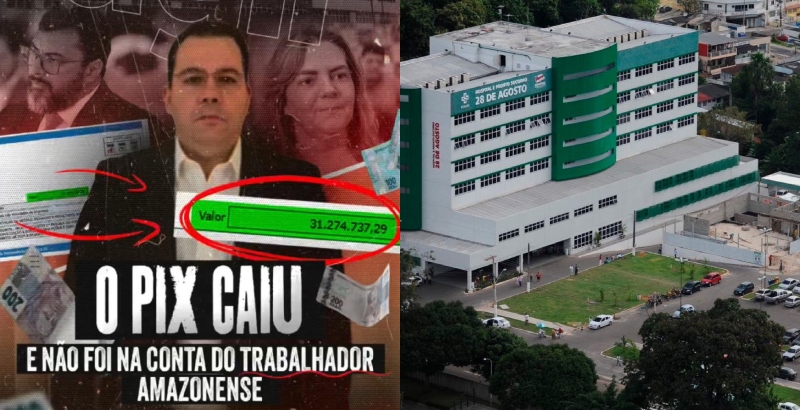“O PIX caiu, mas não na conta dos trabalhadores da saúde”, denuncia Wilker Barreto sobre pagamento milionário à OS no AM