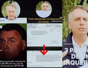 Bolsonaro desmente Fake News da Globo e desafia a PF a vazar 3 páginas de um inquérito apreendido em sua casa; veja vídeo