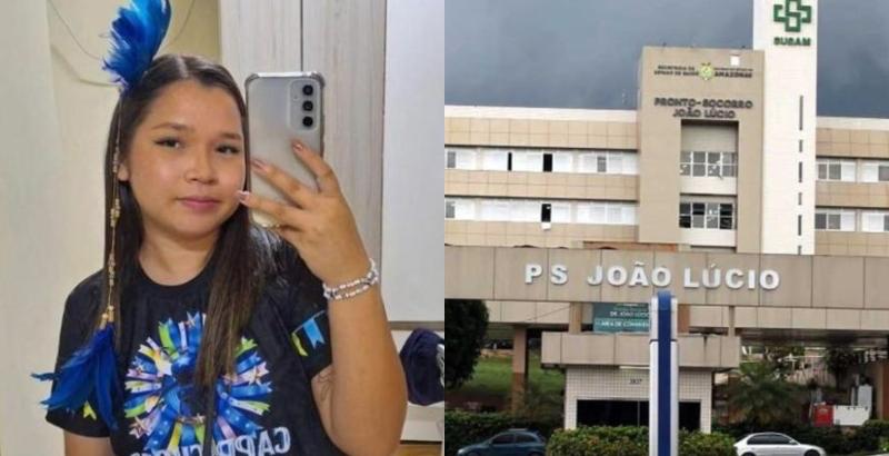 Universitária Flávia Catarina, vítima de grave acidente em Parintins, segue internada em estado gravíssimo