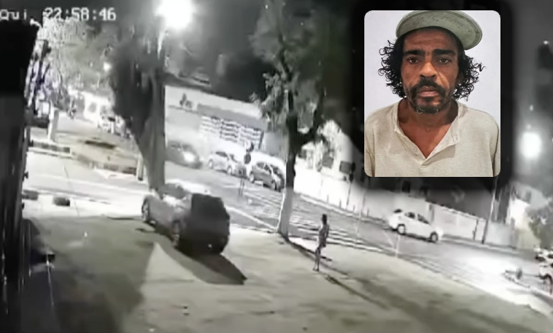 Flanelinha é preso acusado de estuprar e roubar mulher em estacionamento; veja vídeo