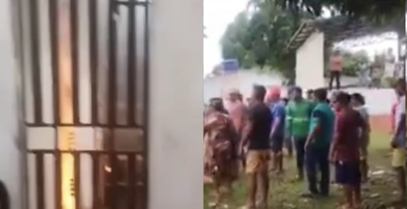 Suspeito de esquartejar e incendiar a própria esposa morre após ser espancado em Borba