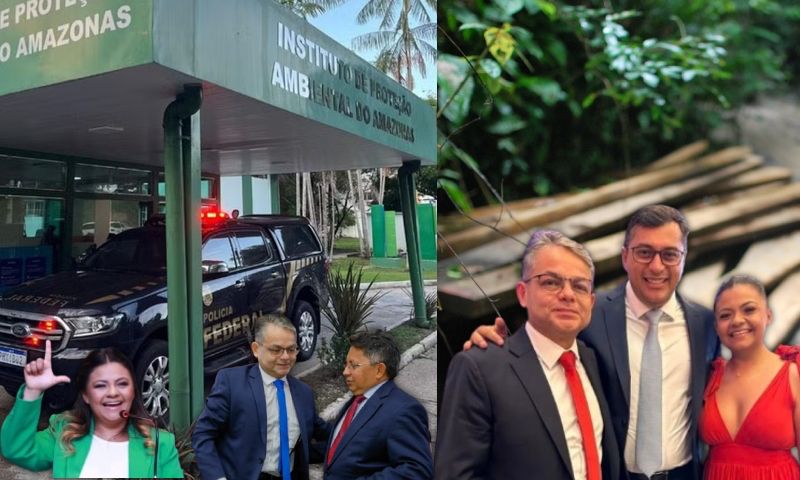 Escândalo: Governo Wilson Lima deu a direção do IPAAM para casal petista investigado pela PF por fraude ambiental e desmatamento