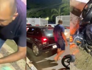 PM atira em entregadora durante briga de trânsito no São Jorge; veja vídeo