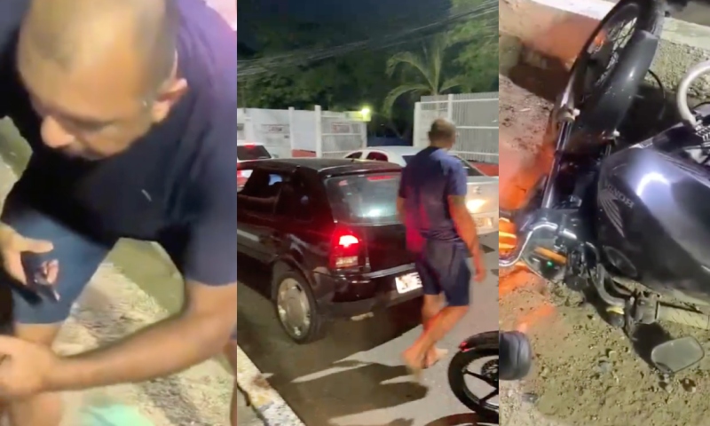 PM atira em entregadora durante briga de trânsito no bairro São Jorge; veja vídeo