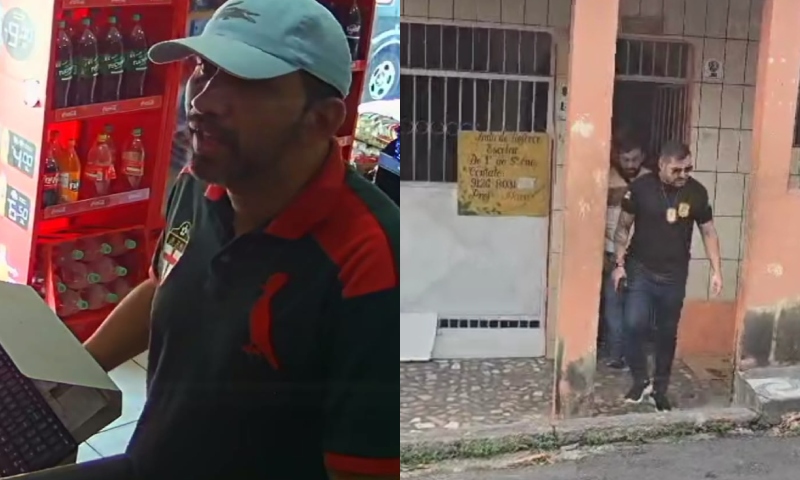 Vulgo ‘Professor Girafales’ é preso em escolinha de reforço em Manaus; veja vídeos